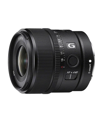 Sony E 15mm F1.4 G Aps-c Large Aperture Wide Angle G Lens (SEL15F14G)