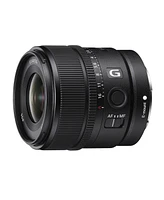 Sony E 15mm F1.4 G Aps-c Large Aperture Wide Angle G Lens (SEL15F14G)