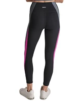 Dkny Sport Women's High-Rise Colorblocked 7/8 Leggings