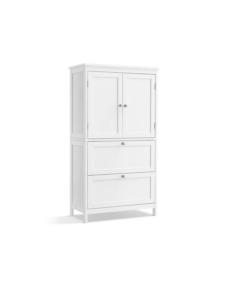 Slickblue Bathroom Floor Cabinet, Storage Cabinet