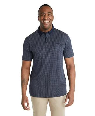 Johnny Bigg Men's Bedford Print Polo