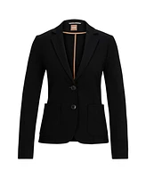 Boss by Hugo Women's Stretch Fabric Extra-Slim-Fit Jacket