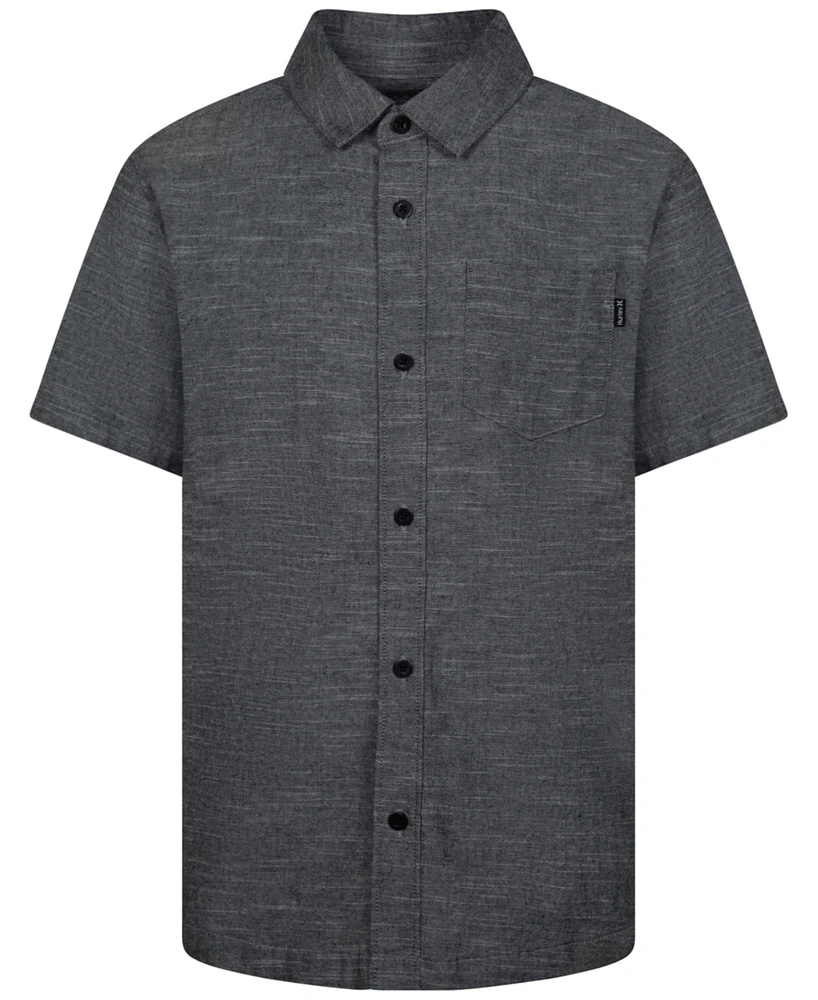 Hurley Big Boys Swami Stretch Woven Shirt