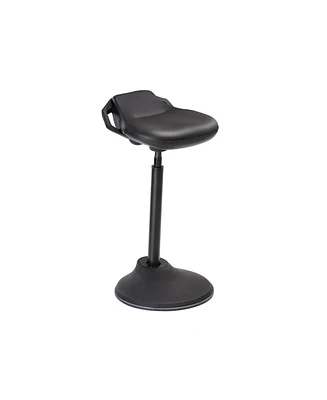 Slickblue Standing Desk Chair, Swivel Ergonomic Standing Stool, Adjustable Height 23.6-33.3 Inches