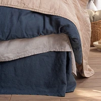 Bokser Home 100% French Linen Bedskirt