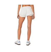 Edikted Women's Adelaide Puffy Shorts