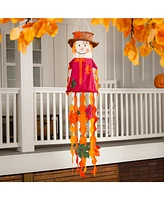 Evergreen Sculpted Scarecrow Windsock