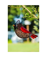 Evergreen Garden Cardinal Mesh Bird Feeder