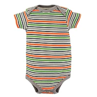 Luvable Friends Baby Boys Cotton Bodysuits 5pk