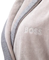 Boss Home Lord Woman's Cotton Velour Shawl Bathrobe