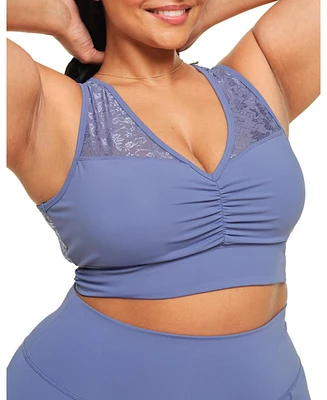 Adore Me Plus Size Evelin Sports Bra