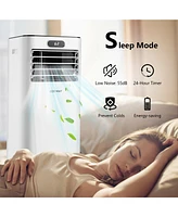 Vebreda 8000 Btu 3-in-1 Portable Air Conditioner with Remote Control
