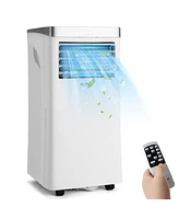 Sugift 10000 Btu 3-in-1 Portable Air Conditioner with Remote Control