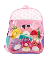 Squishmallows Girl's 5 P C Backpack Set