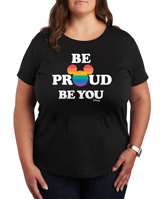Hybrid Apparel Trendy Plus Disney Pride Graphic T-Shirt
