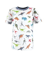 Hudson Baby Toddler Boys Short Sleeve T-Shirts, Dinosaur