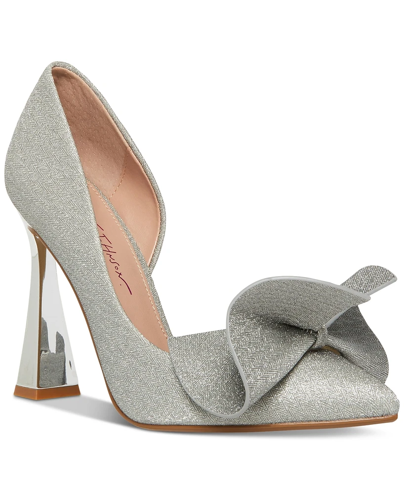 Betsey Johnson Women's Nobble Sculpted Bow Pumps