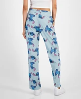 Disney Juniors' Stitch Drawstring Lounge Pants