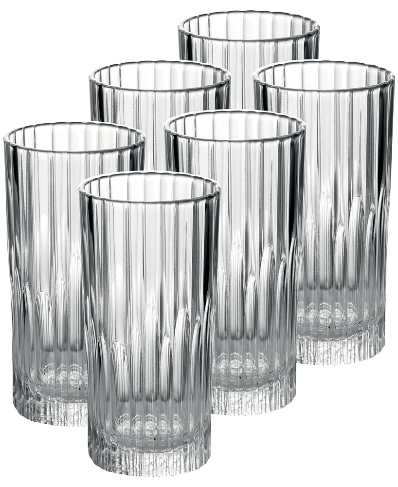 Duralex Manhattan High Tumbler - 10¼ Oz. - Set Of 6