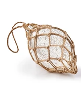 Holiday Lane Seaside Jute Net Around Drop Ornament, Created for Macy's