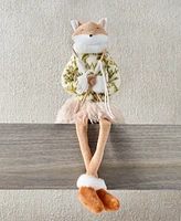 Holiday Lane Woodland Knit Fox Tabletop Decor, Created for Macy's