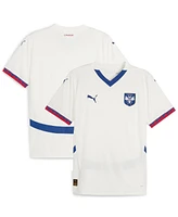 Puma Men's White Serbia National Team 2024 Away Replica Jersey