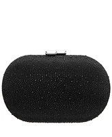 Nina Allover Crystal Oval Minaudiere