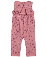 Carter's Baby Girls Floral Cotton Jumpsuit