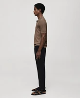 Mango Men's Slim-Fit 100% Linen Pants