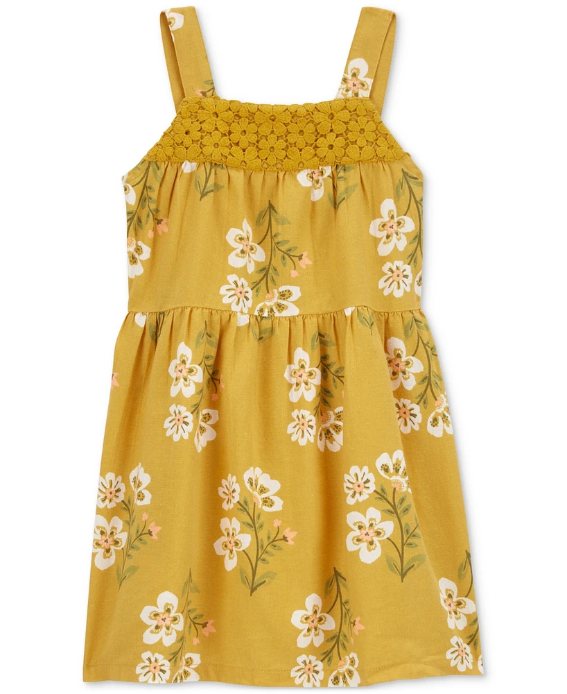 Carter's Toddler Girls Floral-Print Tank Dress