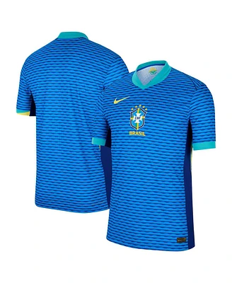 Nike Men's Blue Brazil National Team 2024 Away Match Authentic Jersey