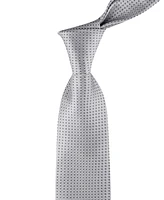 Calvin Klein Men's Sabrina Micro-Grid Tie