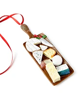 Holiday Lane Foodie Wine & Spirits Cheese Board Ornament, Created for Macy's, Created for Macy's