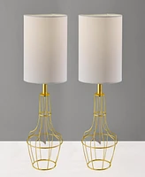 Adesso 18.75" Stella Set of 2 Table Lamps