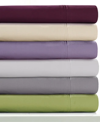 Tribeca Living 350 Thread Count Cotton Percale Extra Deep Pocket Twin Sheet Set