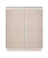 Hudson & Canal Alston 28" Wide Rectangular Accent Cabinet in Alder White