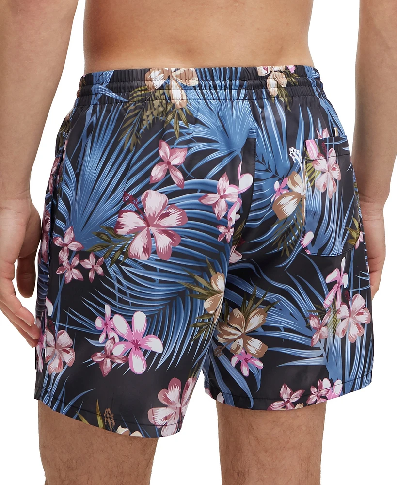 Boss by Hugo Men's Printed Quick-Drying Swim Shorts