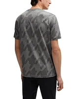 Boss by Hugo Men's Houndstooth T-Shirt