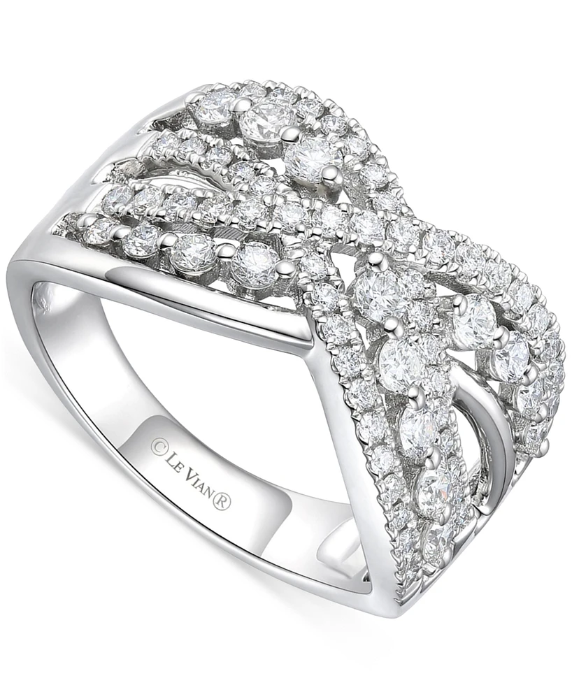 Le Vian Vanilla Diamond Openwork Statement Ring (7/8 ct. t.w.) in Platinum