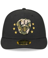 New Era Men's Black Milwaukee Brewers 2024 Armed Forces Day Low Profile 59FIFTY Fitted Hat