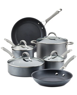 Circulon Elementum Hard-Anodized Aluminum 10-Pc. Cookware Set