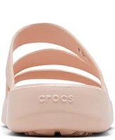 Crocs Women's Getaway Casual Strappy Sandals from Finish Line