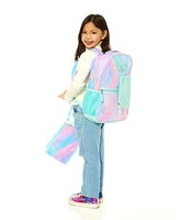 InMocean Girl's Sequined Tie Dye Backpack Set