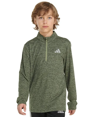 adidas Big Boys All Sport Quarter-Zip Pullover