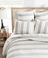 Levtex Monroe Stripe Textured -Pc. Comforter Set