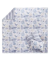 Levtex Serena Sea Reversible -Pc. Quilt Set