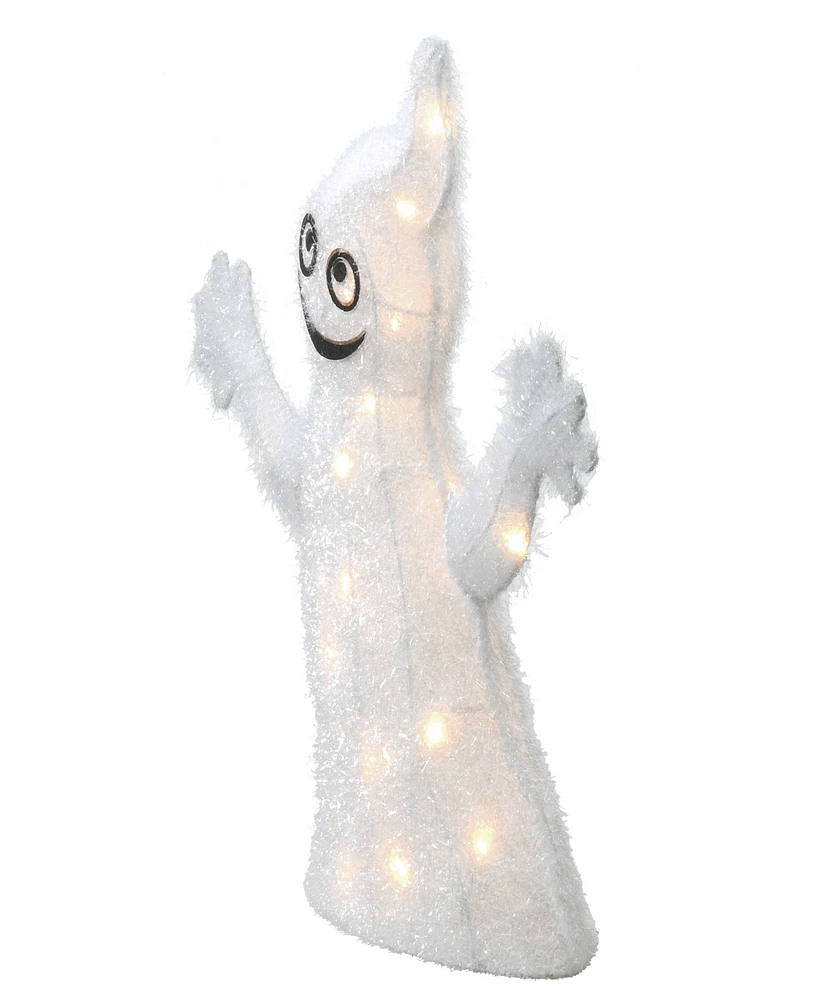 National Tree Company 18" Pre-Lit Smiling Ghost