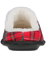 Club Room Men's Plaid Slippers, Created for Macy's