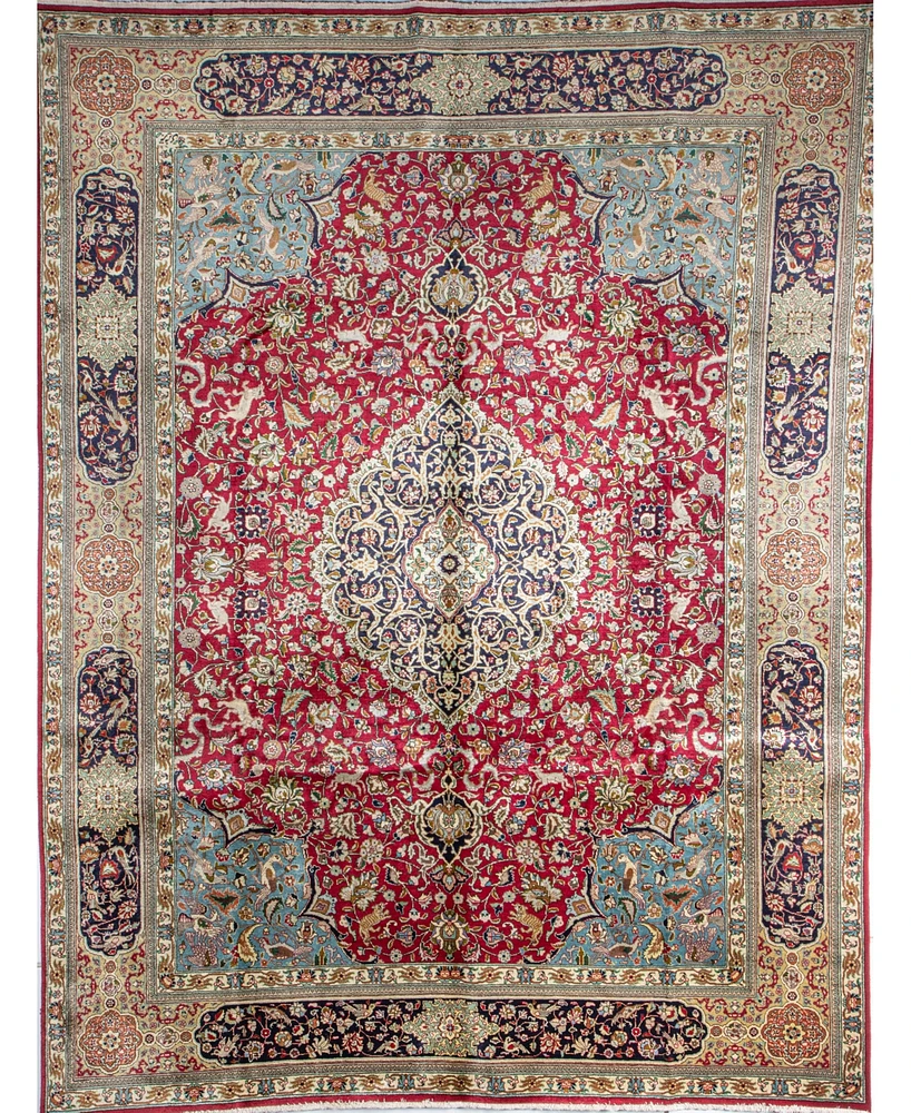 Bashian One of a Kind Tabriz 9'9x13' Area Rug