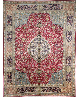 Bashian One of a Kind Tabriz 9'9x13' Area Rug